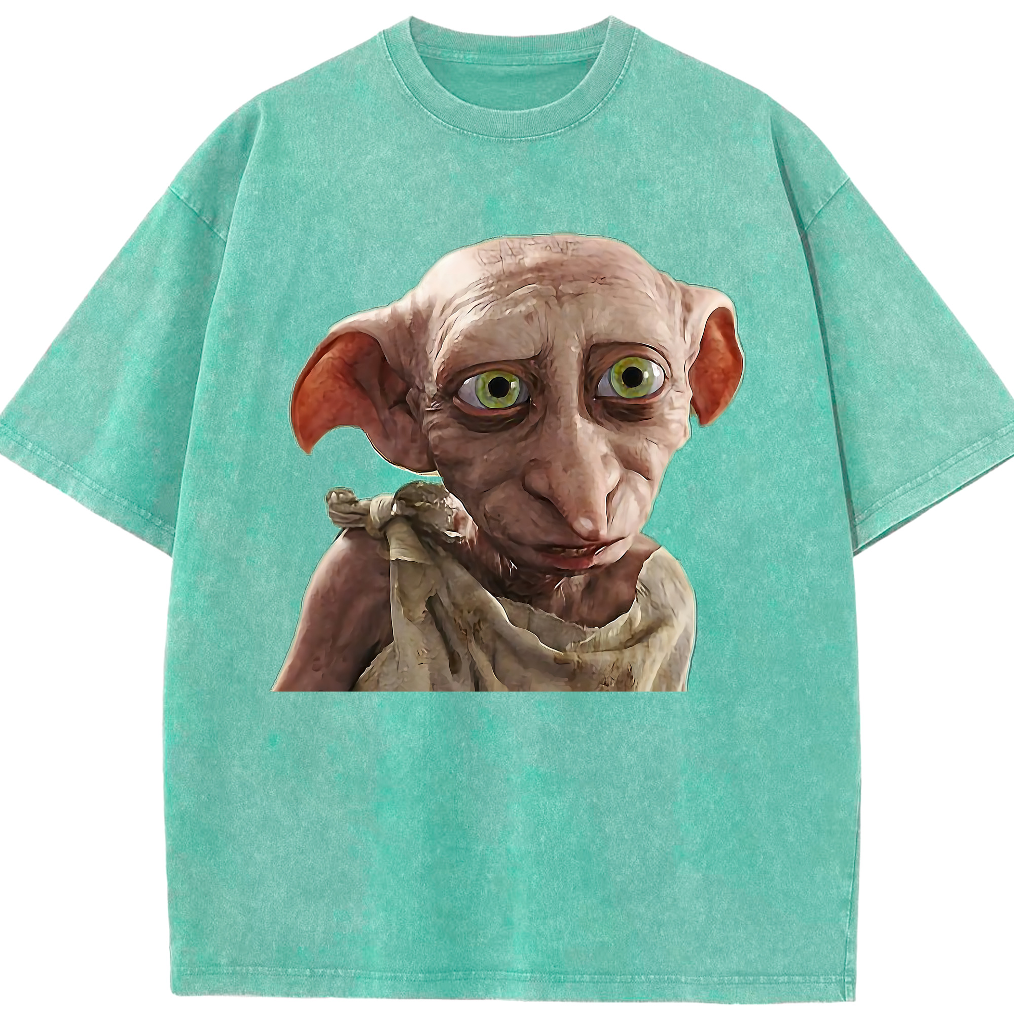 （画像用） Harry Potter ハリー・ポッターシリーズ 綿100% ヴィンテージ風 半袖Tシャツ（フロントプリント）